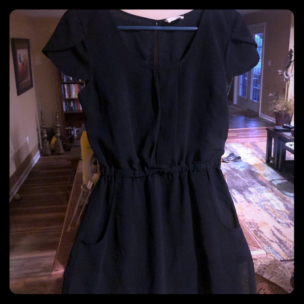 Beautiful Black Pins & Needles Dress - Picture 1 of 5
